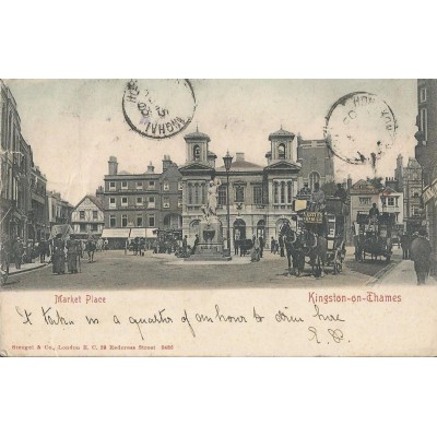 Kingston-upon-Thames - Market Place 1900 